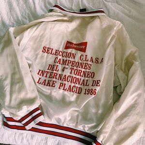 Vintage Budweiser Bomber Jacket